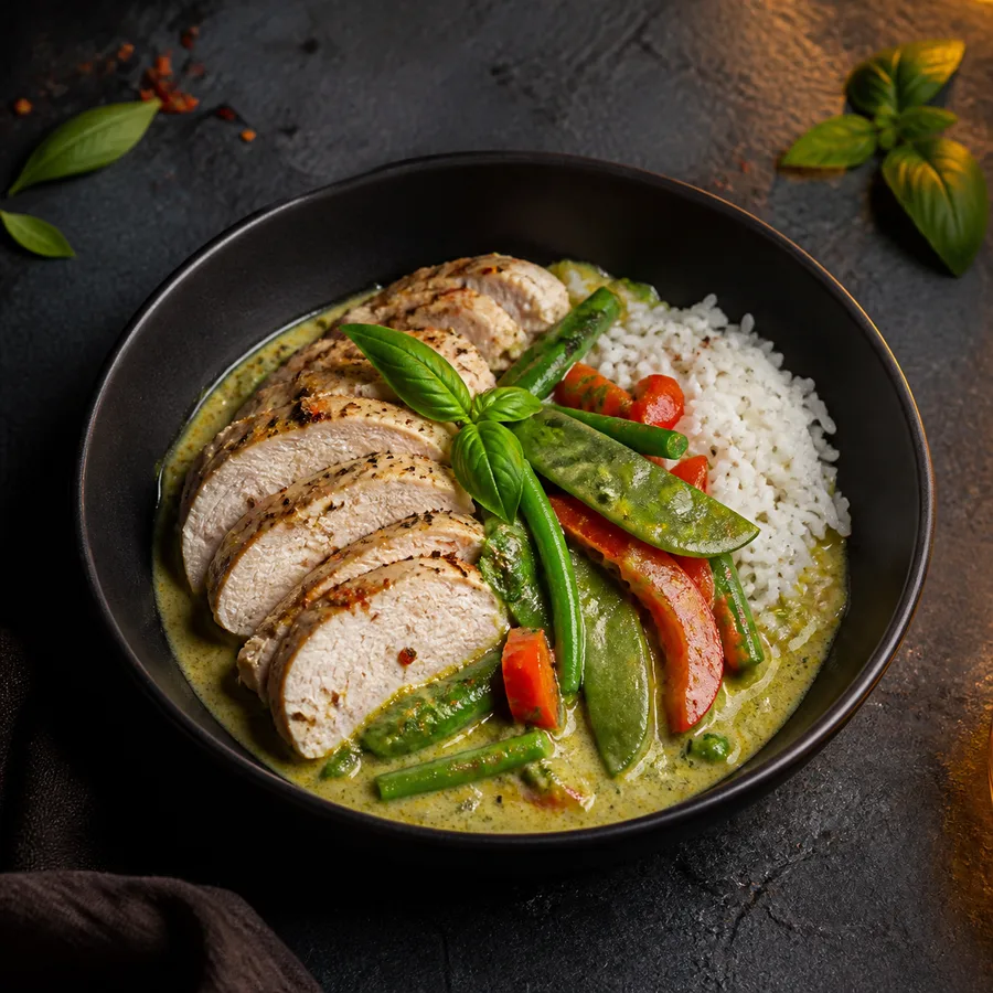 Egg Curry Rice Bowl